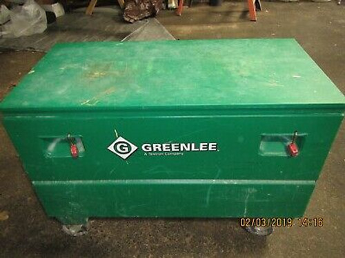 Greenlee 2448 Gang Box / Job Box / Tool Box With Casters