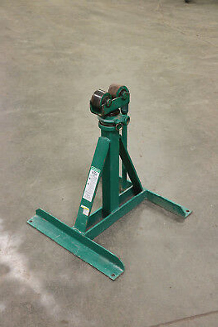 Used Greenlee 656 Ratcheting Reel Stand
