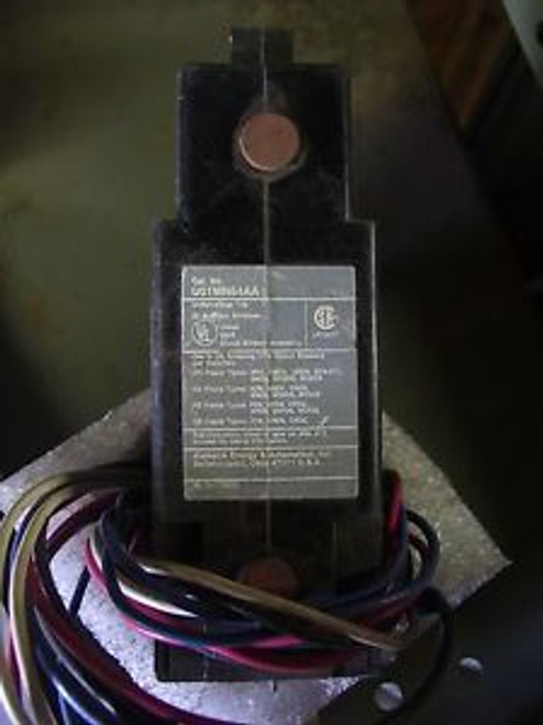 SIEMENS CAT U01MN64AA UNDERVOLTAGE TRIP/ 2- AUXILIARY SWITCH 120 VAC