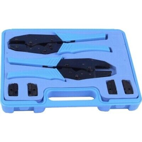 Rf Industries Crimp Tool Kit: 2 Universal Frames & 2 Die Sets