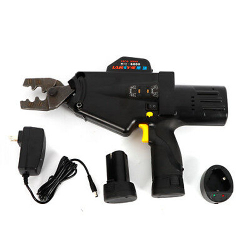 110V Rechargeable Electric Pliers Battery Powered Crimper Crimping Tool 8-50Mmâ²