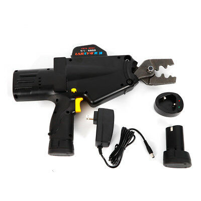 Battery Powered Copper Cable Wire Terminal Crimper Plier For Pressing 8-50Mm2