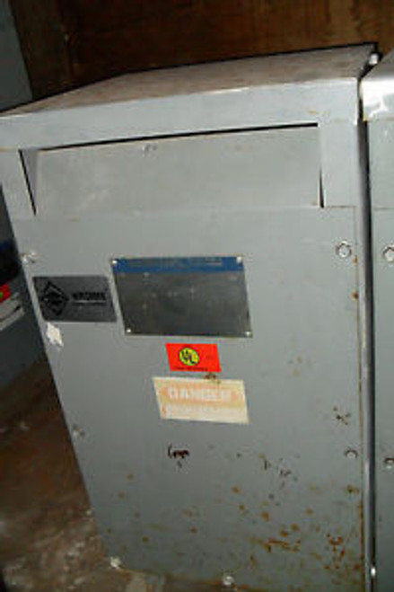 SORGEL 15 KVA TRANSFORMER CAT 15T68HF 3 PHASE, 60HZ