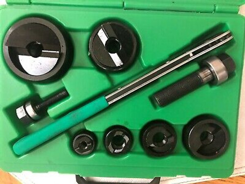 Greenlee 7238Sb Slug-Buster Knockout Kit With Ratchet Wrench 1/2 To 2 Inches New