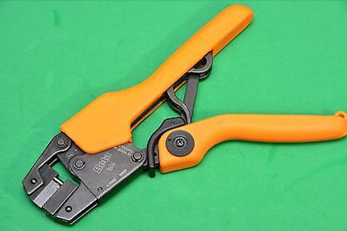 Beta 1606 Heavy Duty Crimping Pliers For Cylindrical Terminals, Burnished Finish