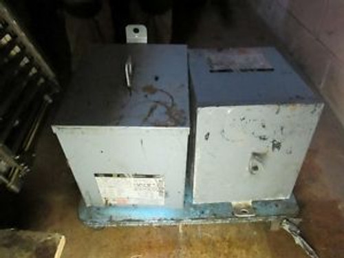 SQUARE D , TRANSFORMER H.V. 220 / 440  L.V.110 / 220 , SINGLE PHASE ,  (QTY 2)