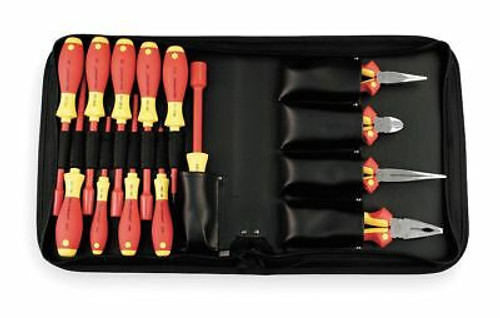 Wiha Tools Insulated Tool Set, Number Of Pieces: 14 - 32192