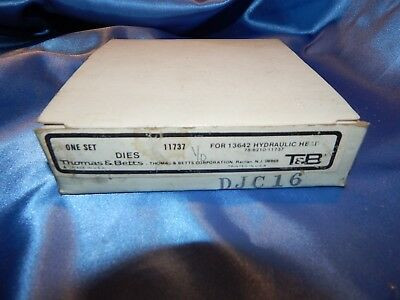 Thomas & Betts (T&B) 11737 12 Ton Press Hex Install Die For 13642 Hyd. Head