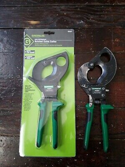 Brand New+1 Used Greenlee 45207 High Performance Ratchet Cable Cutter