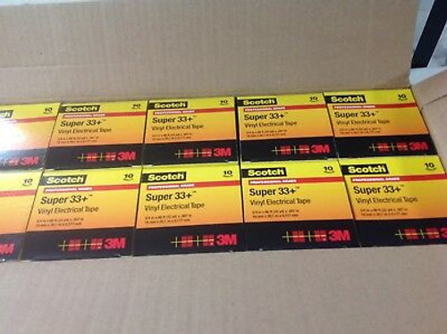 Scotch Super 33+ Vinyl Electrical Tape, 3/4 X 66 Ft  100 Rolls