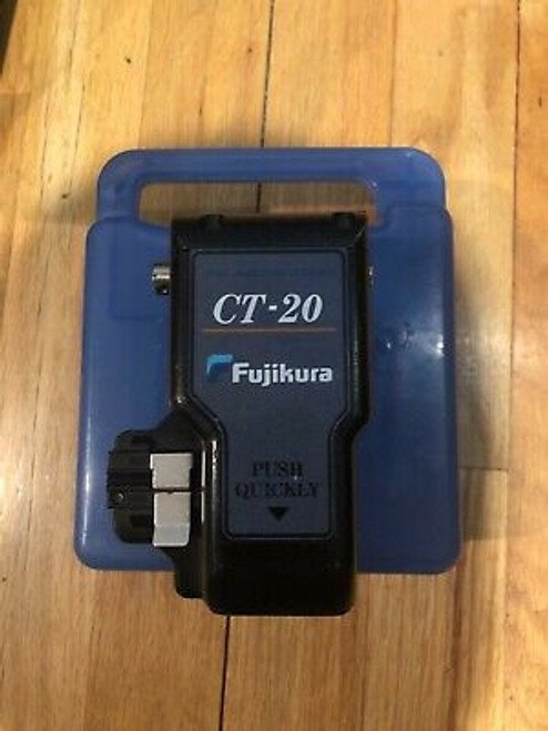 Fujikura Ct-20 High Precision Fiber Optic Cleaver
