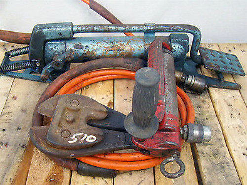 Hk Porter Hydraulic Bolt Cutter With Foot Pump