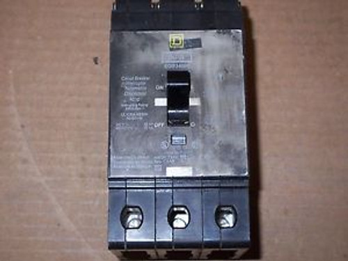 Square D EGB EGB34090 3 pole 90 amp circuit breaker faded label