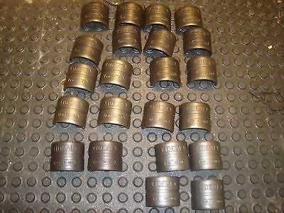 Ideal Burndy Series 88  Set Of 11  U Dies Set