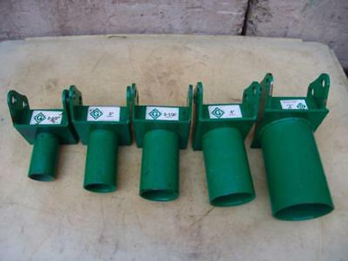 Greenlee Ultra Tugger Pipe Sheaves 2 1/2, 3, 3 1/2And 4 5 Slip-In Couplings