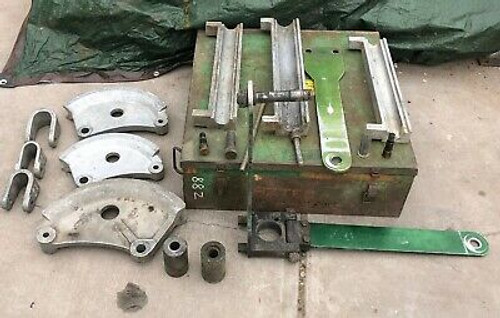 Greenlee No. 882 1-1/4 Thru 2 Emt Flip Top Hydraulic Bender In Case Incomplete