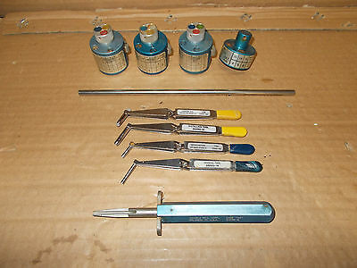 Daniels/Dmc Insert/Extract Tools And Turret Crimp Tools 10 Piece Lot