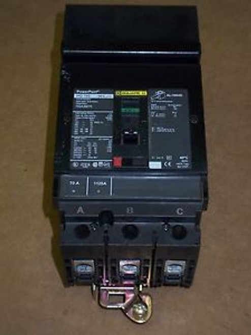 Square D HG 150 3 pole 70 amp 600v HGA36070 PowerPact Circuit Breaker HGA