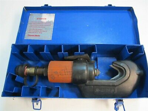 Thomas & Betts Tbm8-750 Dieless Indent Style Remote Hydraulic Crimper Head Nice
