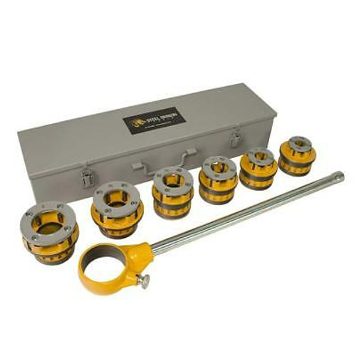 Steel Dragon Tools 12-R 1/2 - 2 Manual Ratchet Threader Set Fits Ridgid...