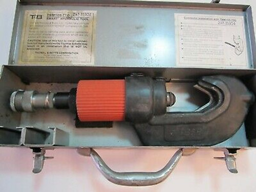Thomas & Betts Tbm105-750 Insulated Dieless Hydraulic Crimping Tool Crimp Head