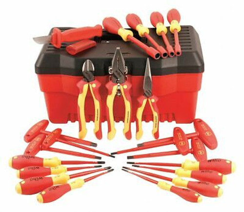 Wiha Tools 32973 - Insulated Tool Set 22 Pieces 1000Vac Max