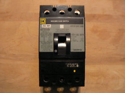 SQUARE D KHL-36000M 250AMP CIRCUIT BREAKER