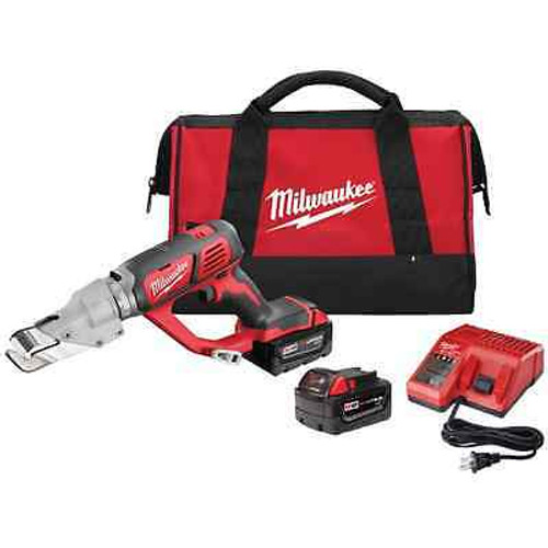 New Milwaukee 2637-22 M18  18 Volt 18 Gauge Single Cut Cordless Shears Kit Sale