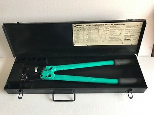 Panduit Ct-720 Compression Manual Crimping Tool With 7 Dies Connection Crimper