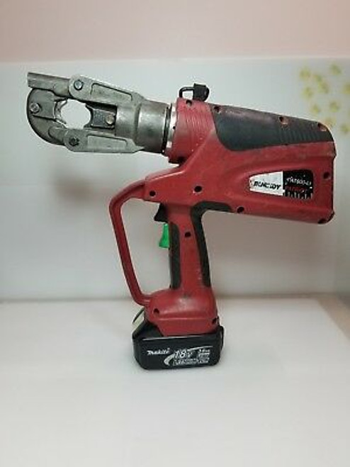 Burndy Pat600Li Patroit Hydraulic Battery Operated  Crimper  No Charger