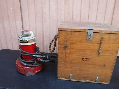 Blackhawk Hydraulic Model P550 Pump With Wood  Case