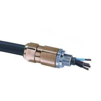 Appleton Electric 63St32005 Cable Connector,2 In.,Straight,Silver