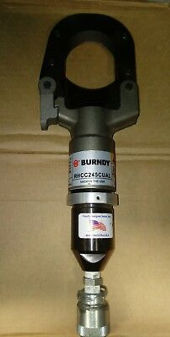 Burndy Rhcc245Cual Remote Power Operated Hydraulic Cable Cutter, 10000Psi New