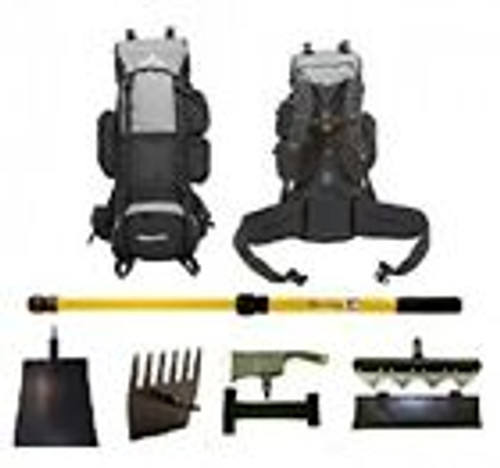 Inteletool Telescopic Wildfire Fighting Tool Kit With Backpack