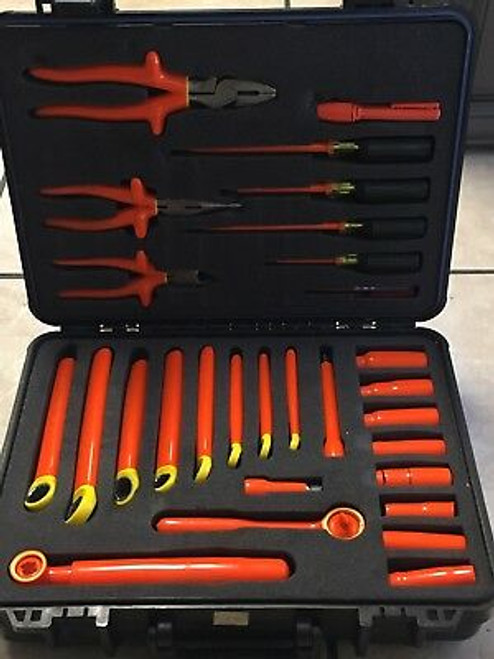 Honeywell Salisbury Pro Tools Tk30 High Voltage Insulated Tool Kit 1000V Incase