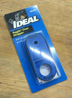 Lot Of 64 Ideal 45-517 Toggle Coax Stripper