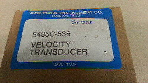 Metrix 5485C 536 Velocity Transducer