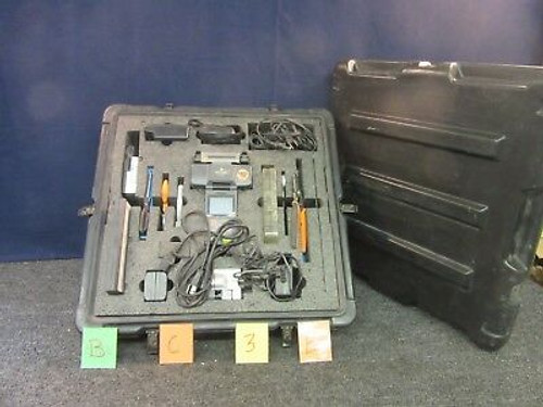 Kitco Fiber Optic Fitel S121 Splicer Kit Cable/Wire Military Fusion Case Used