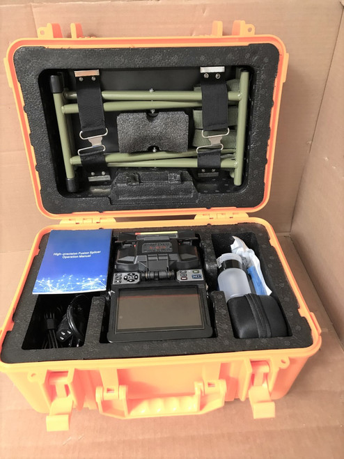 Fs-60C Fiber Optic Welding Splicing Machine Optical Fiber Fusion Splicer 100-240