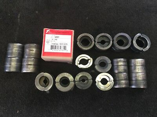 (15)Burndy And Other Makes Sets Of 12 Ton U Dies + Option To Choose Others