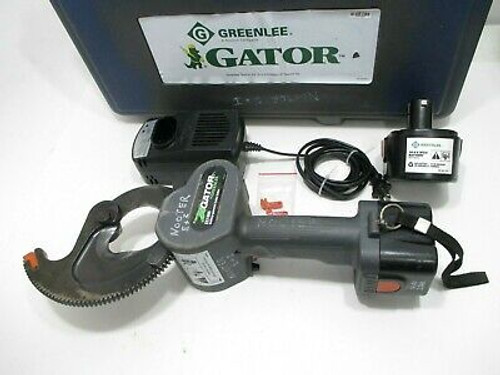 2016 Greenlee Gator Es1000 14.4V Battery Powered Cable Cutter Portable 1000 Mcm