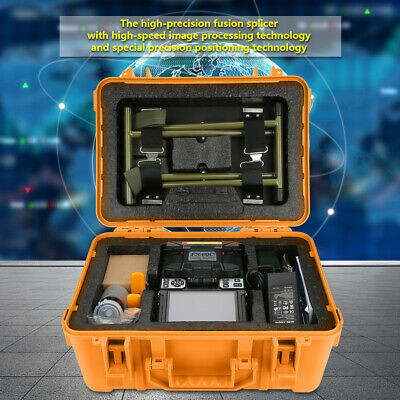 Ftth Fiber Optic Splicing Machine Optical Fiber Fusion Splicer 100-240V Fs-60C