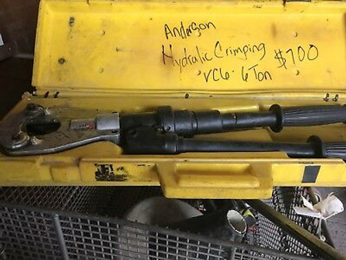 Square D Versa Crimp Hydraulic Die-Less Wire  Crimper Vc6-Ft Anderson