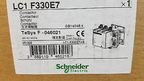 Schneider Lc1F Series Contactor  Lc1F330E7 Lc1-F330E7