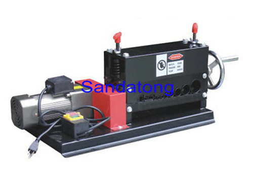 Manual & Electric Dual-Use Stripping Machine Cable Wire Stripper 220V