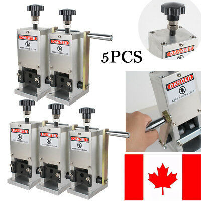 5Pcs Manual Wire Stripping Machine Copper Cable Peeling Stripper Drill Connector