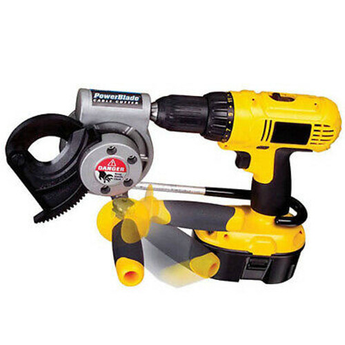 Ideal Electrical 35-078 Powerblade Cable Cutter/Heavy-Duty/Round Blade