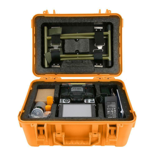 Fs-60C Fiber Optic Welding Splicing Machine Optical Fiber Fusion Splicer Kit Set