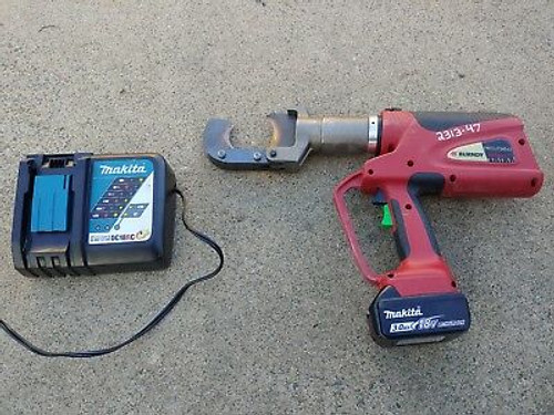 Burndy Patriot Patcut245Li Battery Powered (Broken Blade)