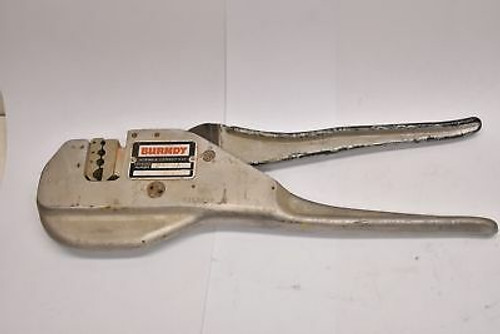 Burndy Mr8-1A Hytool Full Cycle 10-22Awg Cast Aluminum Crimper
